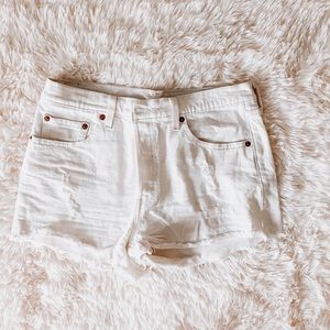 Levi’s 501 high rise jean shorts ✨